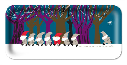 Santa Parade Tray 32x15cm