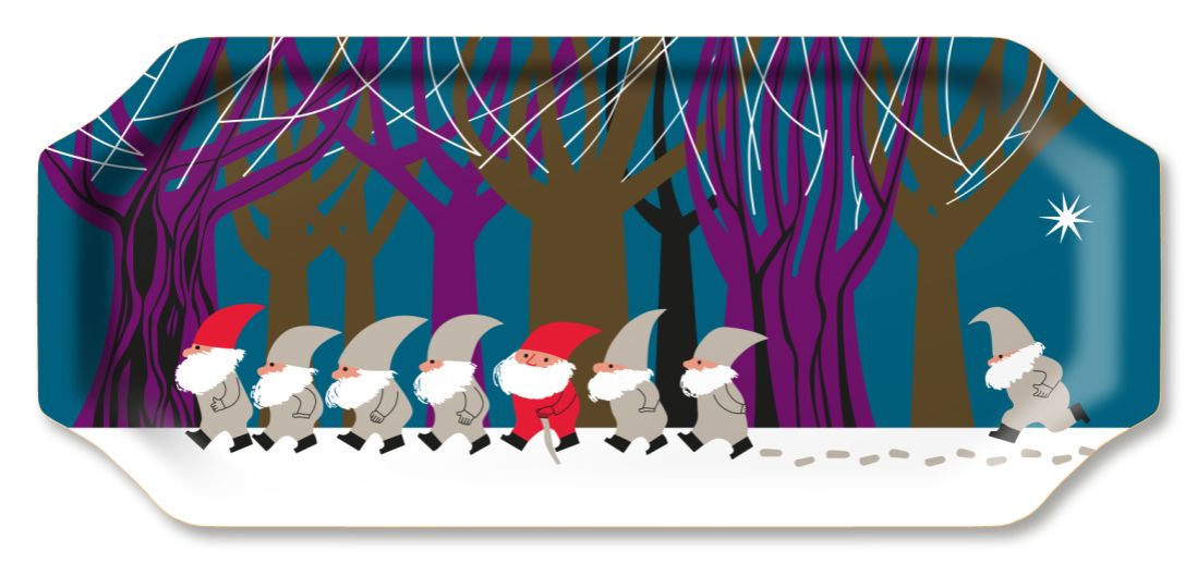 Santa Parade Tray 50x22cm