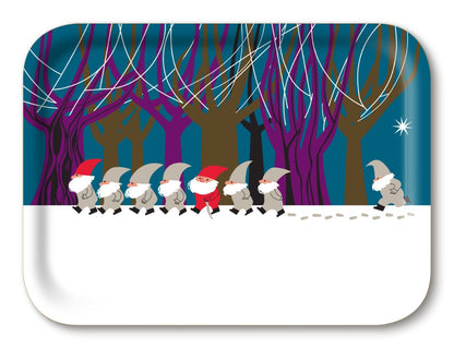Santa Parade Tray 27x20cm