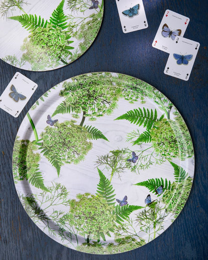 Dill White Tray 39cm