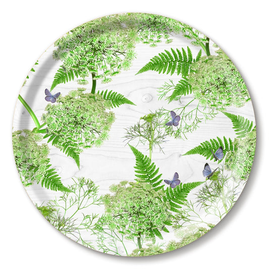 Dill White Tray 39cm