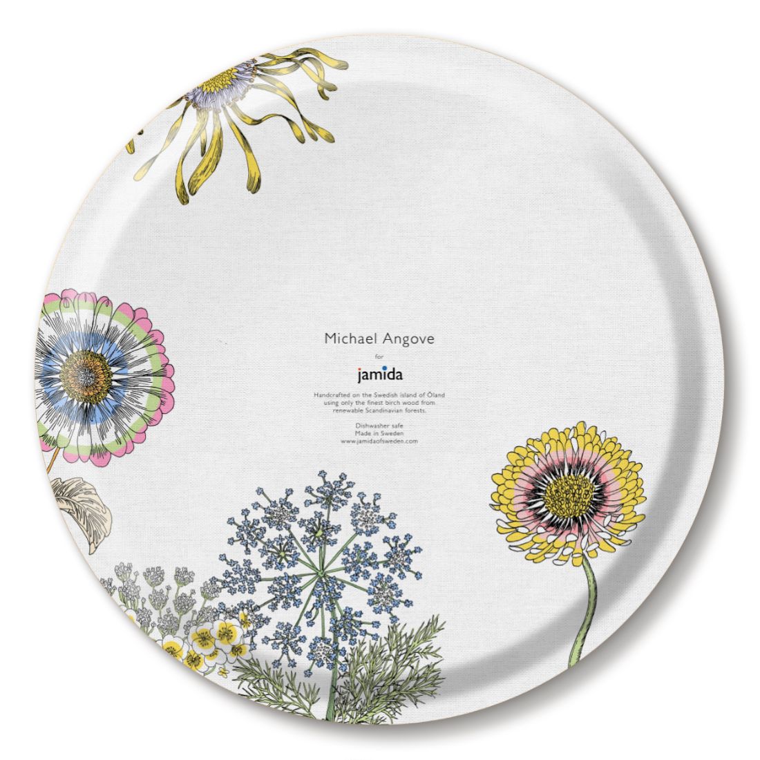 Sunflower Navy Tray 39cm