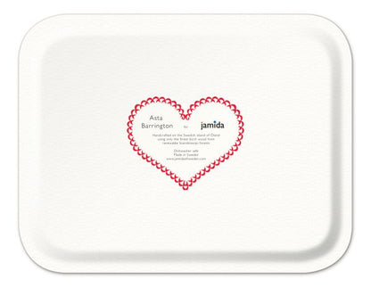 Espresso Red Tray 36x28cm