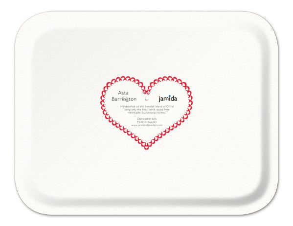 Espresso Red Tray 36x28cm