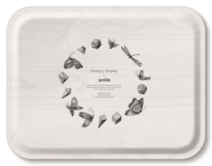 Snow Leopard Forest Tray 43x33cm