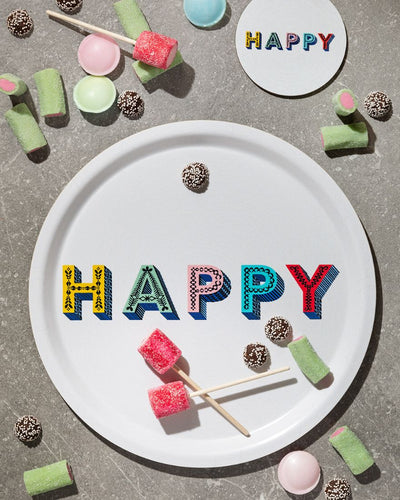 Happy Tray 31cm - Multi