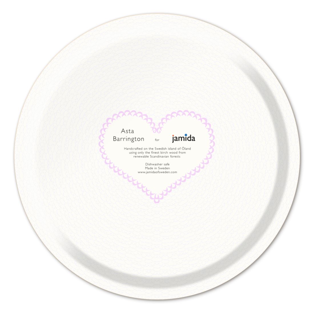 Hot Chocolate Lilac Tray 39cm