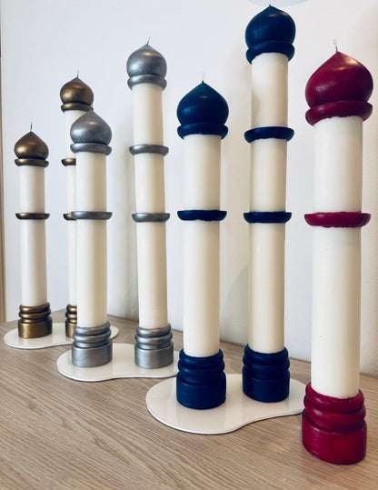 Big Pillar Minaret Candle - Large