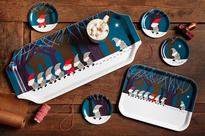 Santa Parade Tray 32x15cm