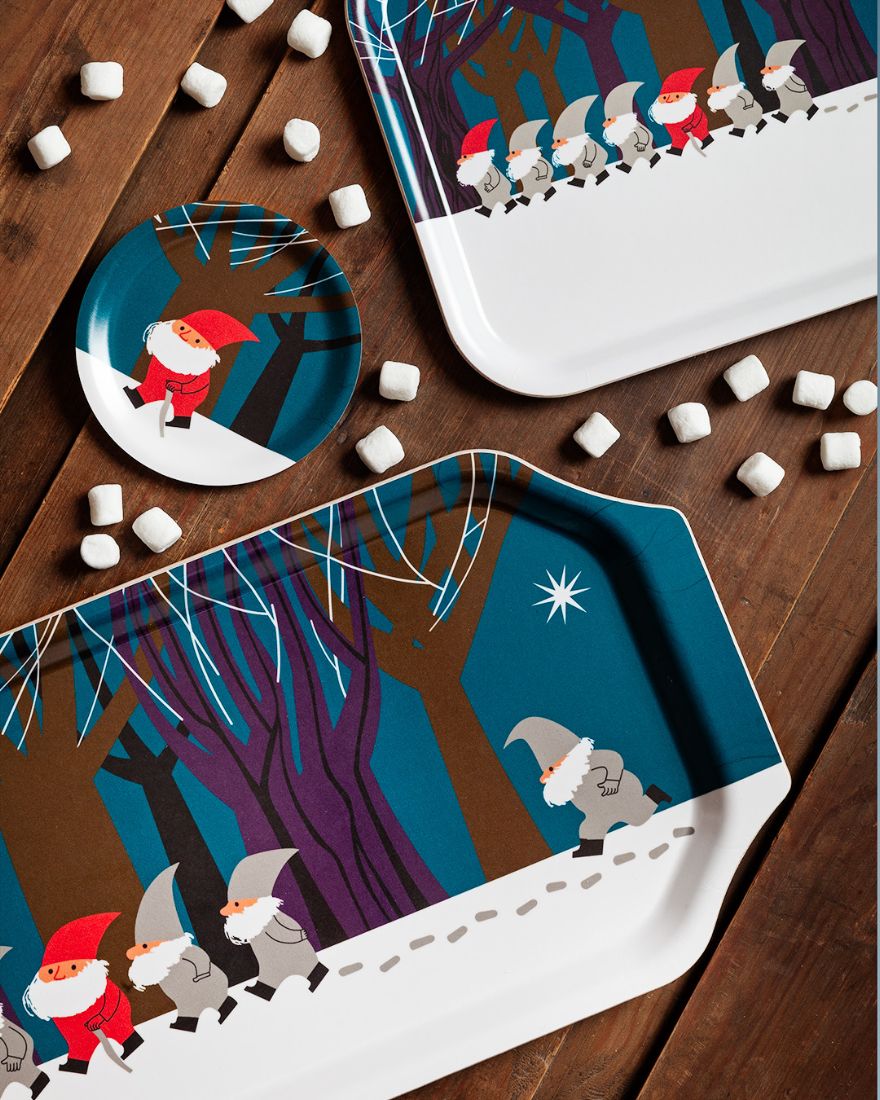 Santa Parade Tray 50x22cm