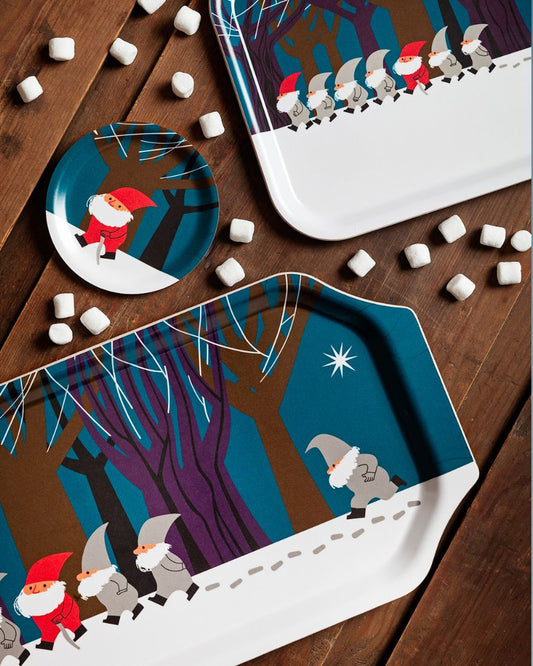 Santa Parade Tray 50x22cm