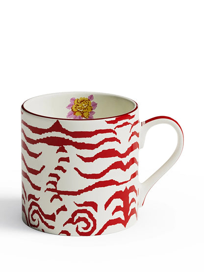 Indian Tiger Porcelain Mug