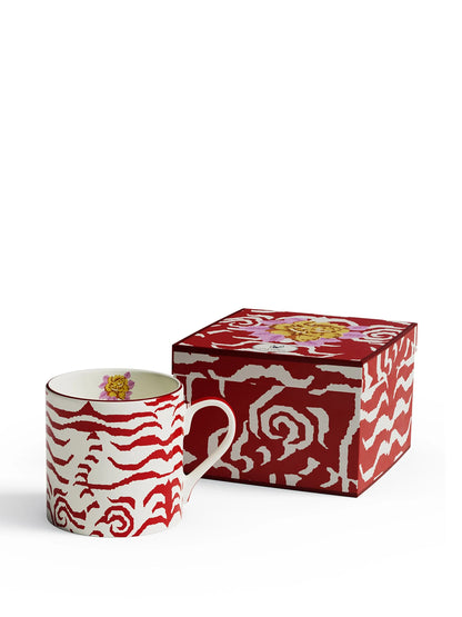 Indian Tiger Porcelain Mug