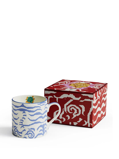 Indian Tiger Porcelain Mug