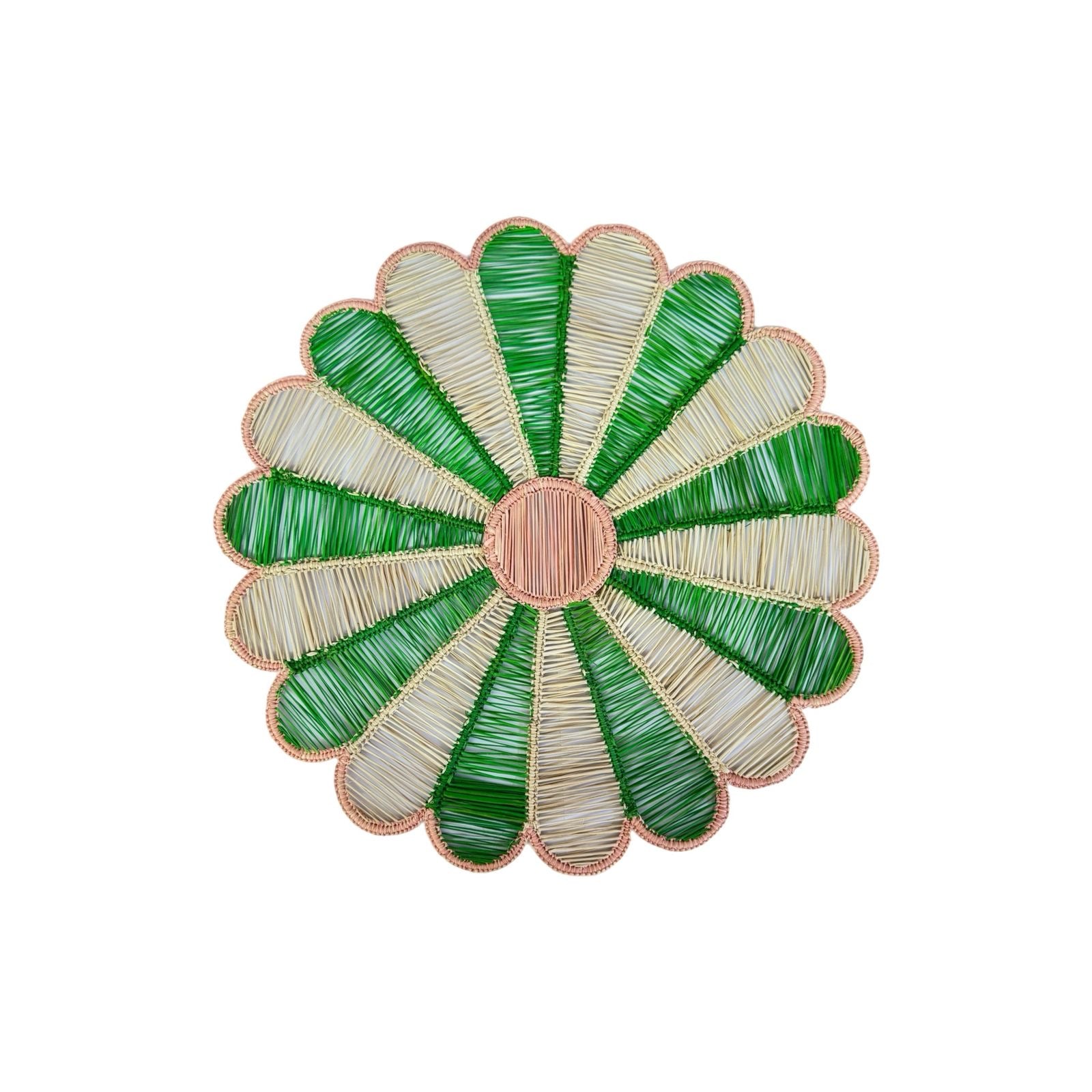Margarita Placemat - Green & Pink