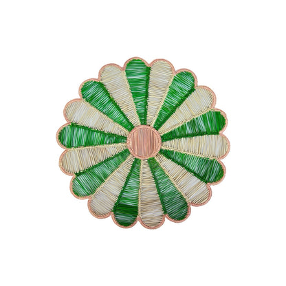 Margarita Placemat - Green & Pink