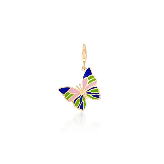 LRJC Butterfly Charm 18K Gold - Large