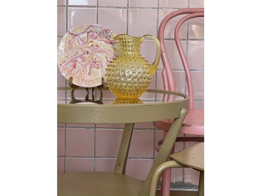 Paris Hobnail Jug 2L - Citron