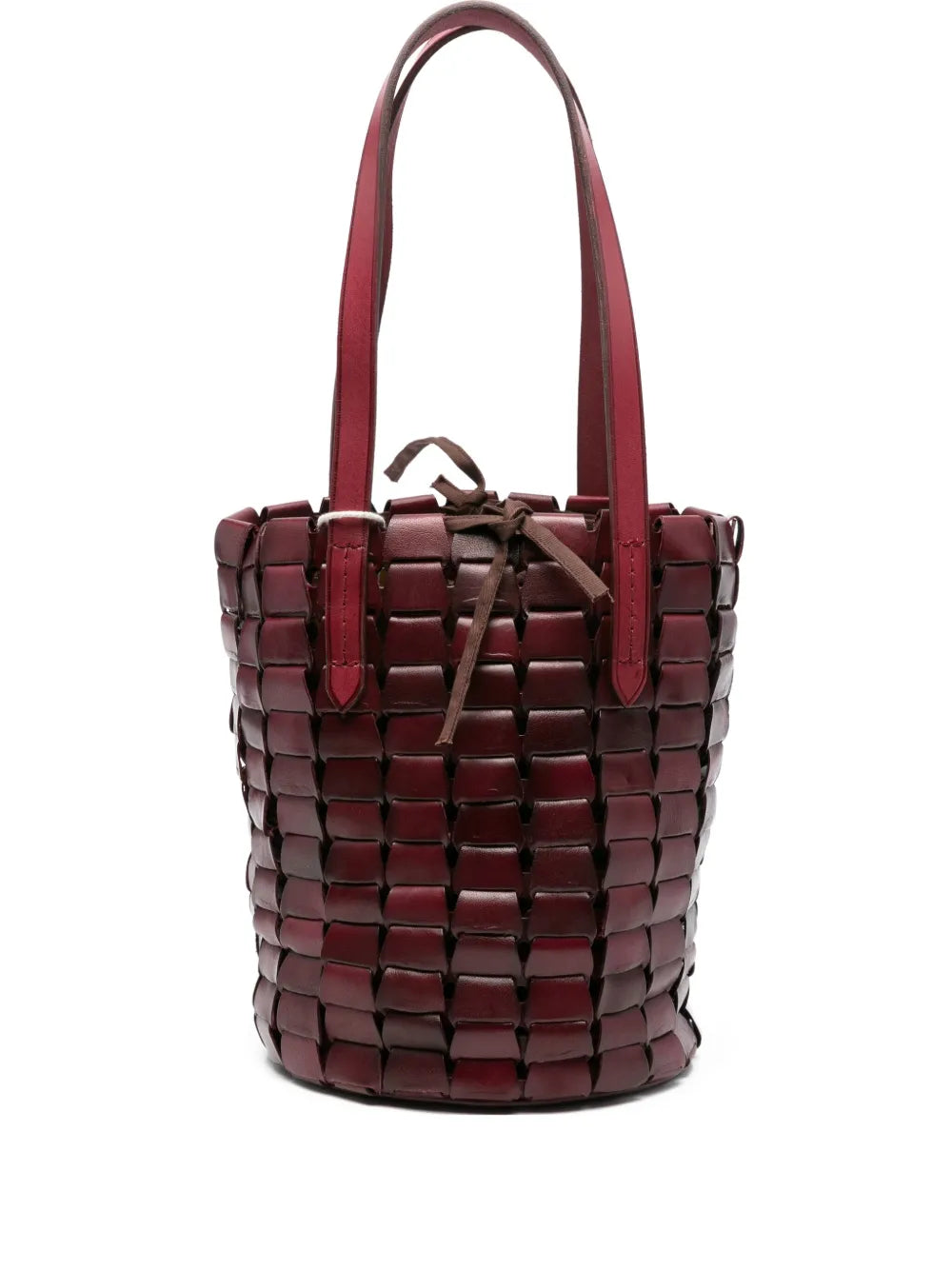 Link Bucket Bag - Bordo