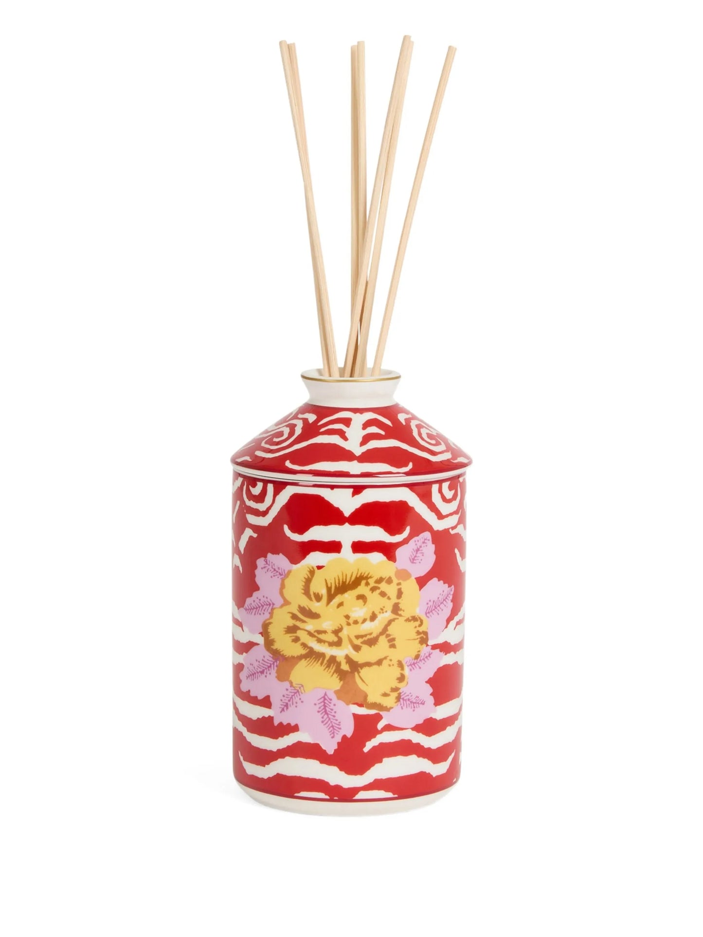 Indian Tiger Red Porcelain Diffuser 100ml