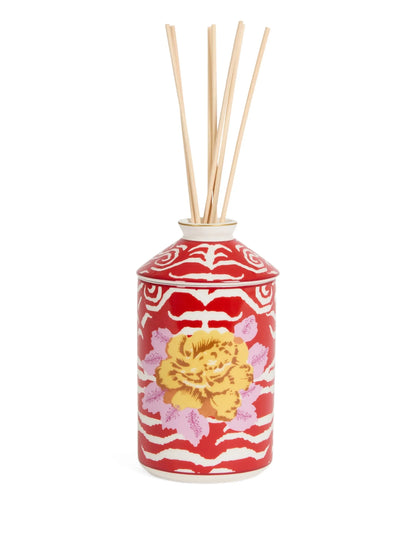 Indian Tiger Red Porcelain Diffuser 100ml