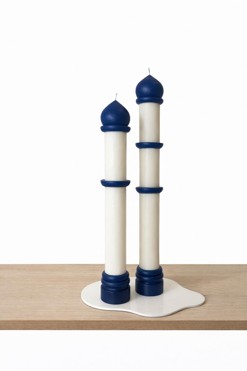 Big Pillar Minaret Candle - Large