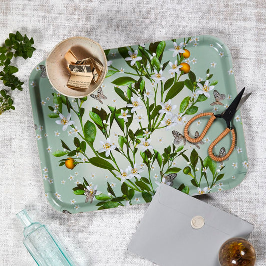 Orange Blossom Tray 43x33cm