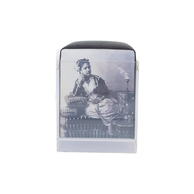 Nada Debs Vintage Floating Stool - Dark Grey