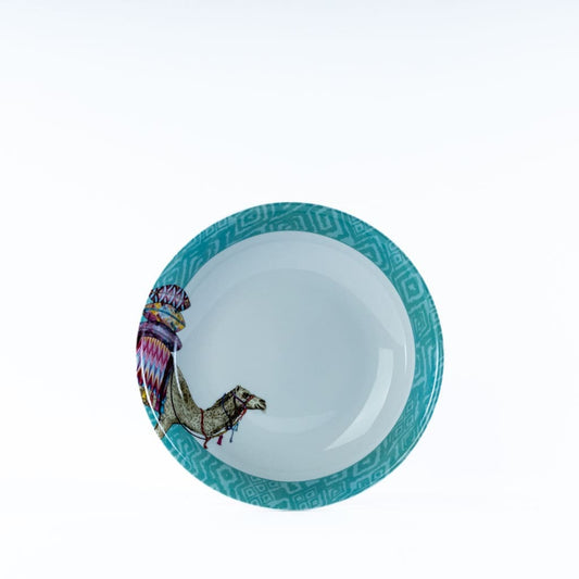 Les Ottomans x Matthew Williamson Soup Plate - Camel