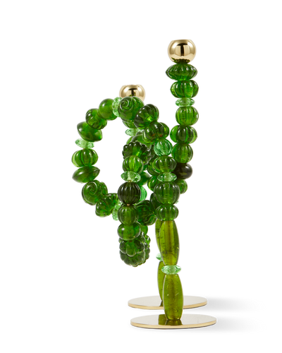 Pols Potten Beads Candle Holder - Green