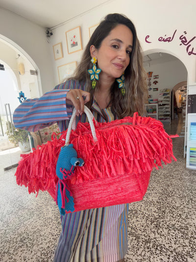 Sunflare Fringe Basket