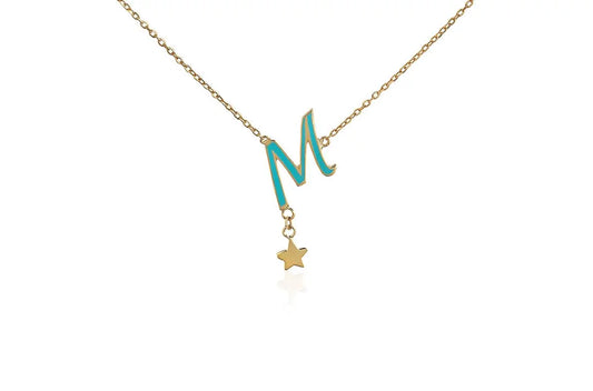 LRJC StarMe Initial Necklace