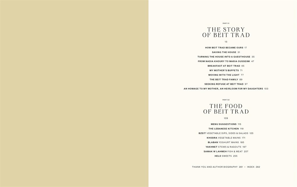 Beit Trad Book: Recipes, stories & the art of Lebanese hospitality Hardcover