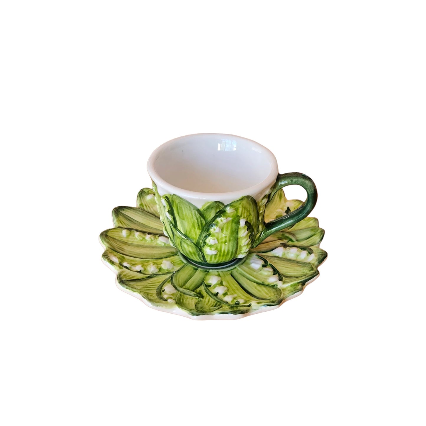 Les Ottomans Lily of the Valley Porcelain Coffee Cup