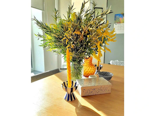 Paris Hobnail Jug 2L - Amber