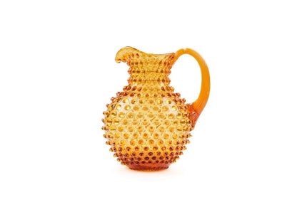 Paris Hobnail Jug 2L - Amber