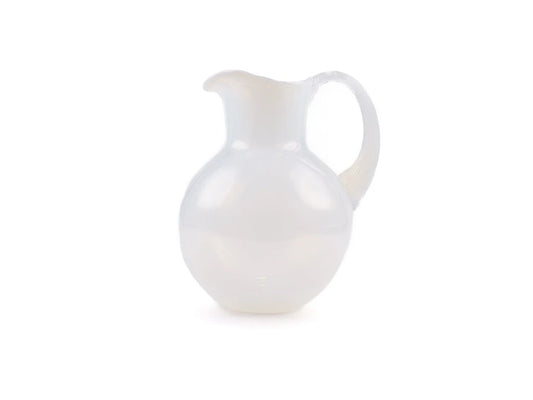 Opaline Swirl Jug 2L - White