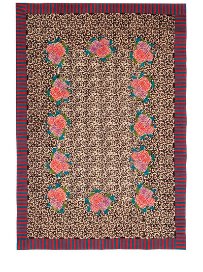 Arabesque Corolla Cotton Tablecloth - 180x350