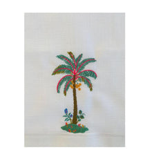 Load image into Gallery viewer, Julie Sahmarani Palm Tree Napkin

