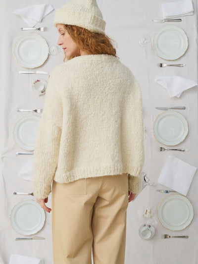 Ernst Embroidered Cardigan - The Tableware