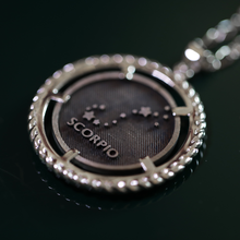 Load image into Gallery viewer, Elsa O Horoscope Necklace - Scorpio
