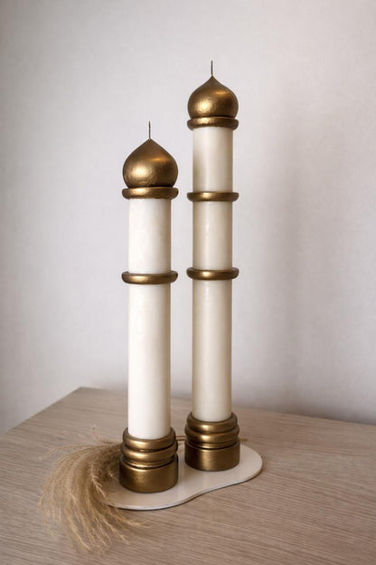Big Pillar Minaret Candle - Large