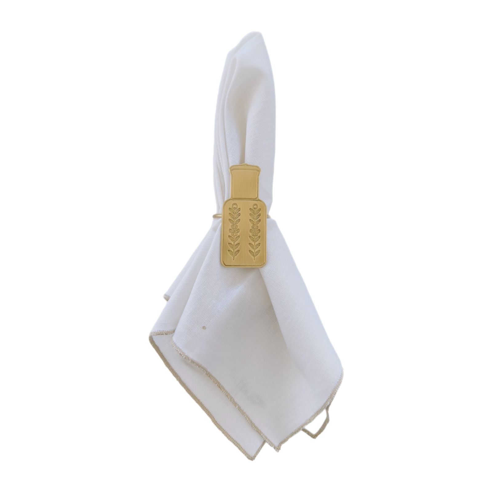 Arhiboo Collection Napkin Ring Holder - Gold