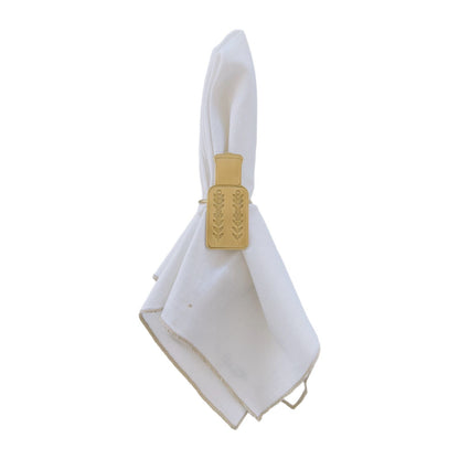 Arhiboo Collection Napkin Ring Holder - Gold