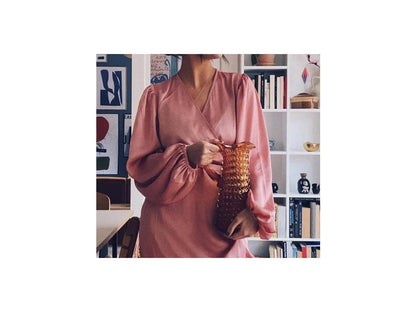 Eiffel Hobnail Jug 1L - Amber