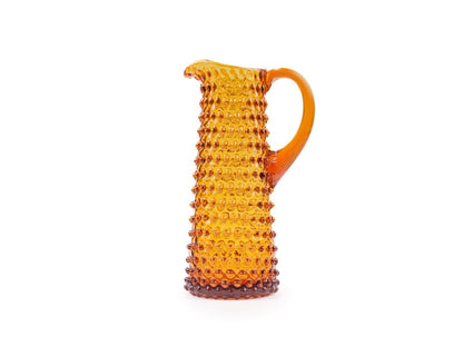 Eiffel Hobnail Jug 1L - Amber