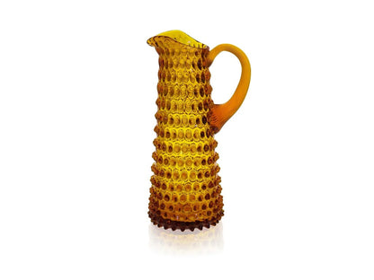 Eiffel Hobnail Jug 1L - Amber