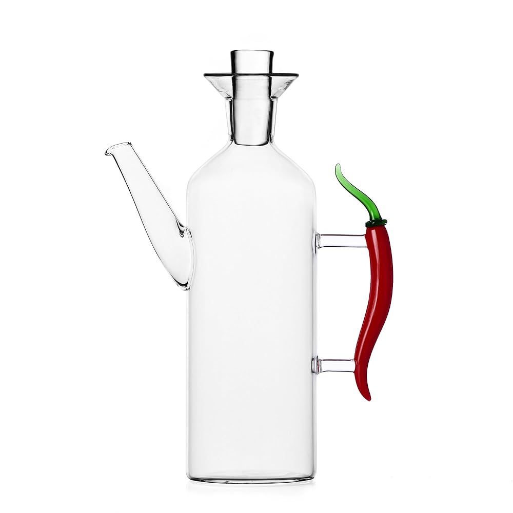 Ichendorf Olive Oil Bottle with Chili Pepper Handle