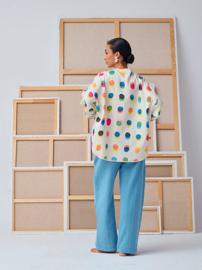 The Diti Jacket - Polka Dot