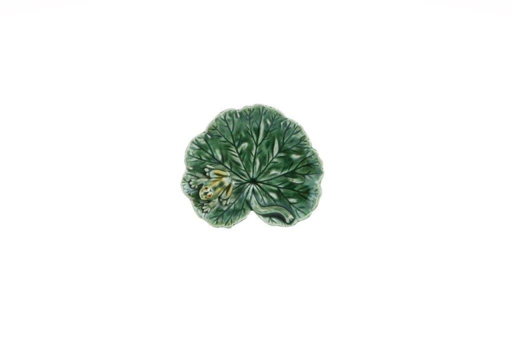 Leaf Geranium with Frog